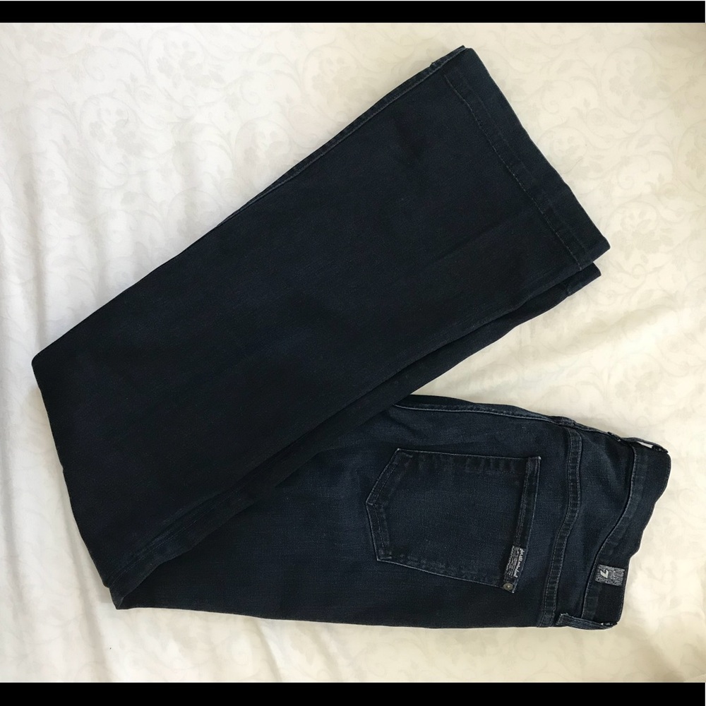 High Waist Slim Trouser Denim sz 29